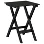 Voir la diapositive 4 : VIDAXL Chaise a bascule avec table pliable noir bois massif peuplier