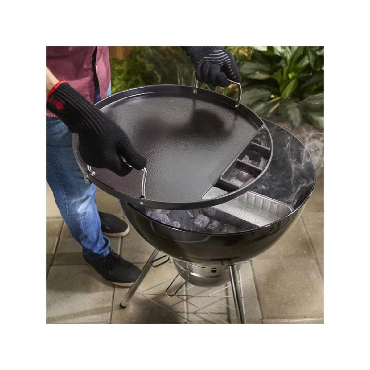 Weber Plancha pour barbecue à charbon 57 cm