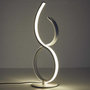 Voir la diapositive 5 : Paris Prix Lampe à Poser Design  120 LED  36cm Blanc