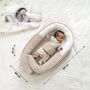 Voir la diapositive 5 : BABYMOOV Réducteur nouveau-né Doomoo Cocoon Babymoov - Evolutif, Respirant, 0 - 8 mois - Tetra Sand