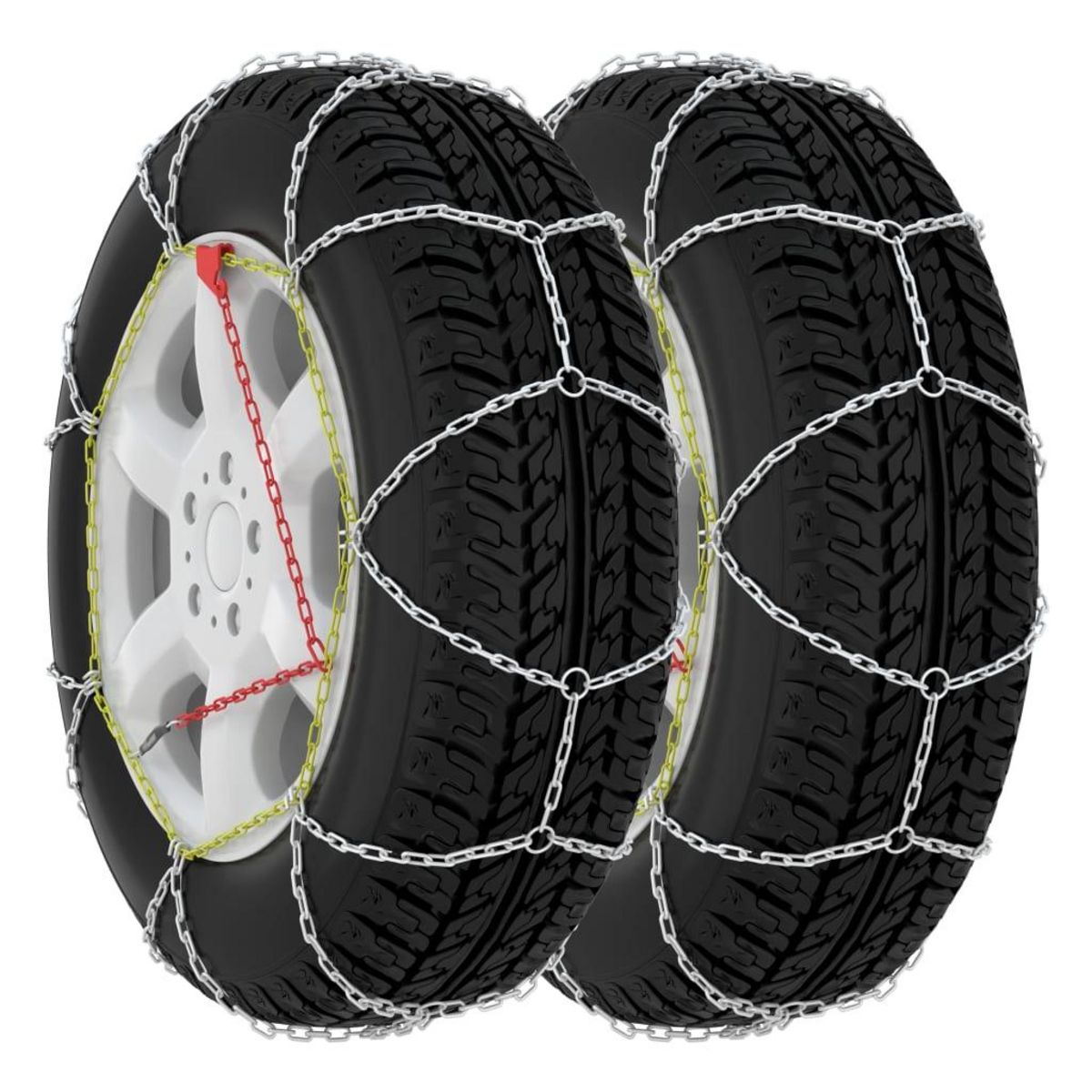 VIDAXL Chaînes antiderapantes 2 pcs 16 mm VUS 4x4 Taille 460