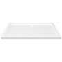 Voir la diapositive 4 : VIDAXL Receveur de douche rectangulaire ABS Blanc 80x110 cm