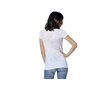 VONDUTCH T-shirt Col V Femme Tigresse Imprimé Blanc