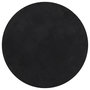 Voir la diapositive 2 : VIDAXL Tapis HUARTE a poils courts doux et lavable noir Ø 120 cm