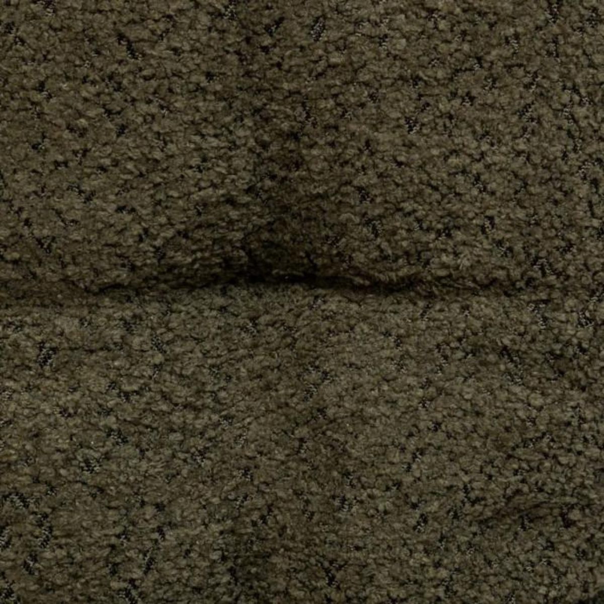 ATMOSPHERA Galette de Chaise Bouclette  Soana  38x38cm Vert Kaki