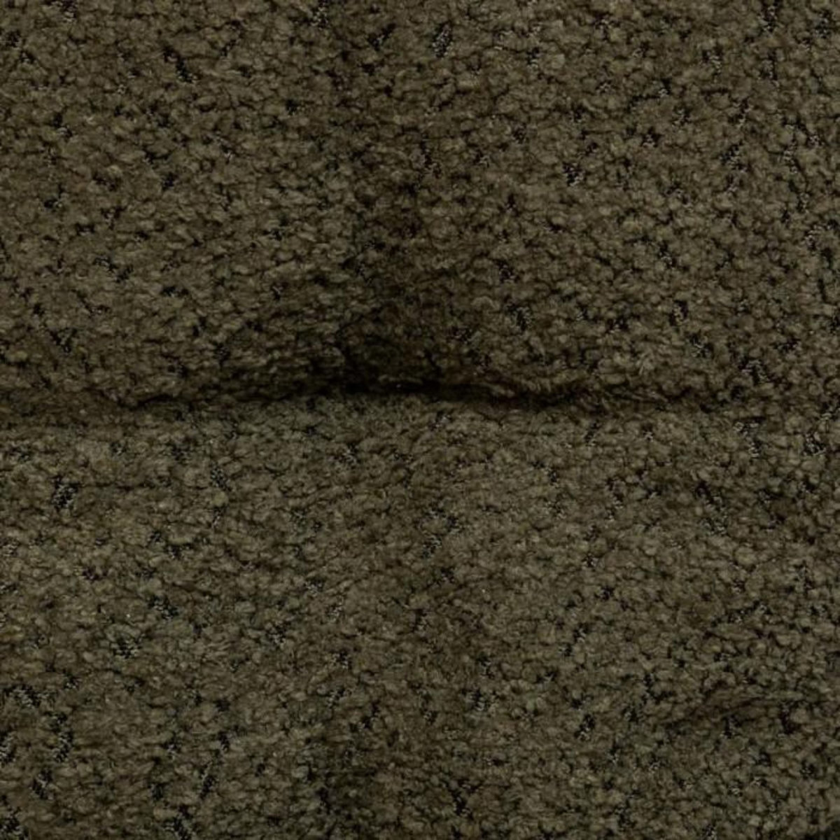 ATMOSPHERA Galette de Chaise Bouclette  Soana  38x38cm Vert Kaki