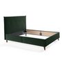Voir la diapositive 2 : BEST MOBILIER Dali - cadre de lit - 140x190 - en velours