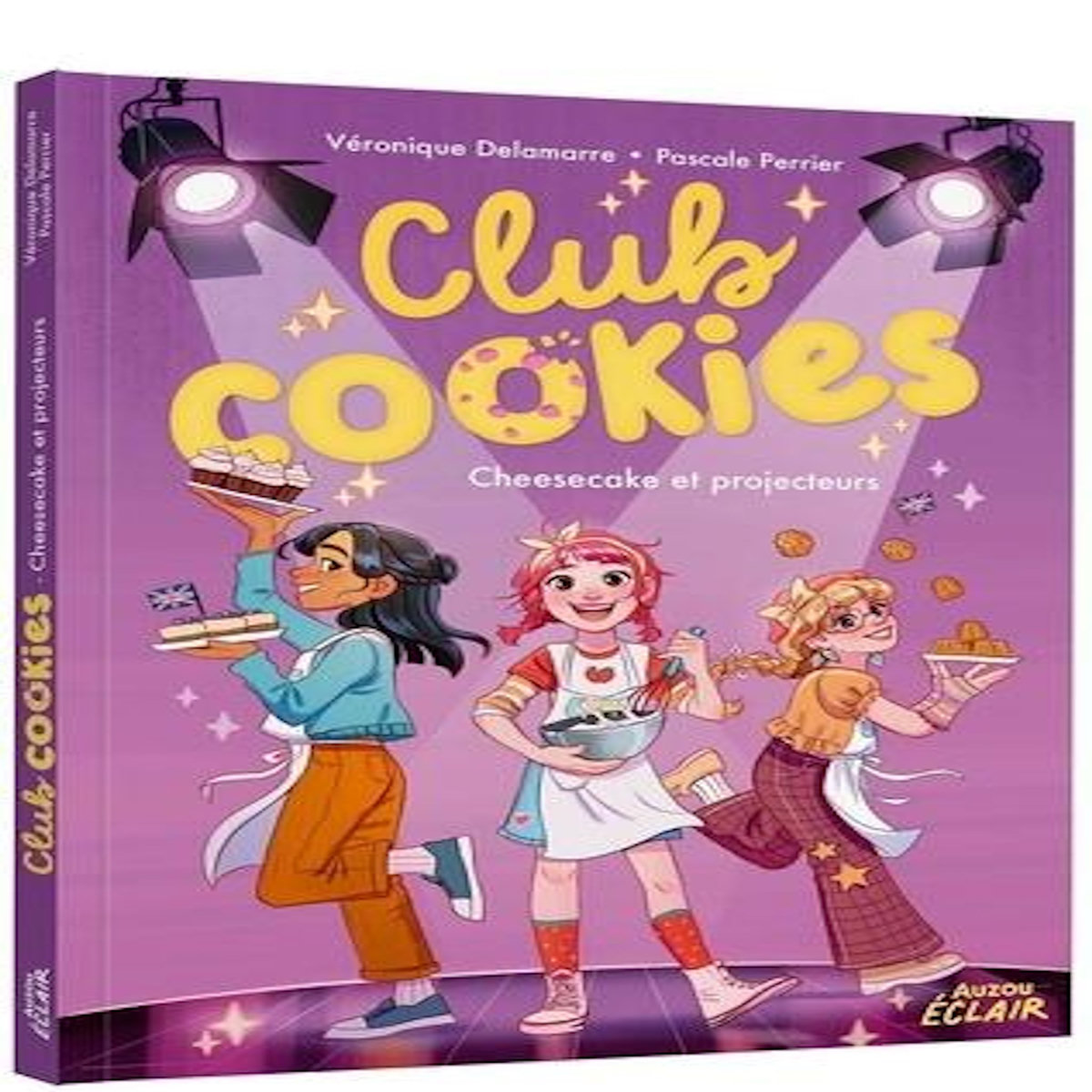 CLUB COOKIES : CHEESECAKE ET PROJECTEURS, Delamarre Véronique