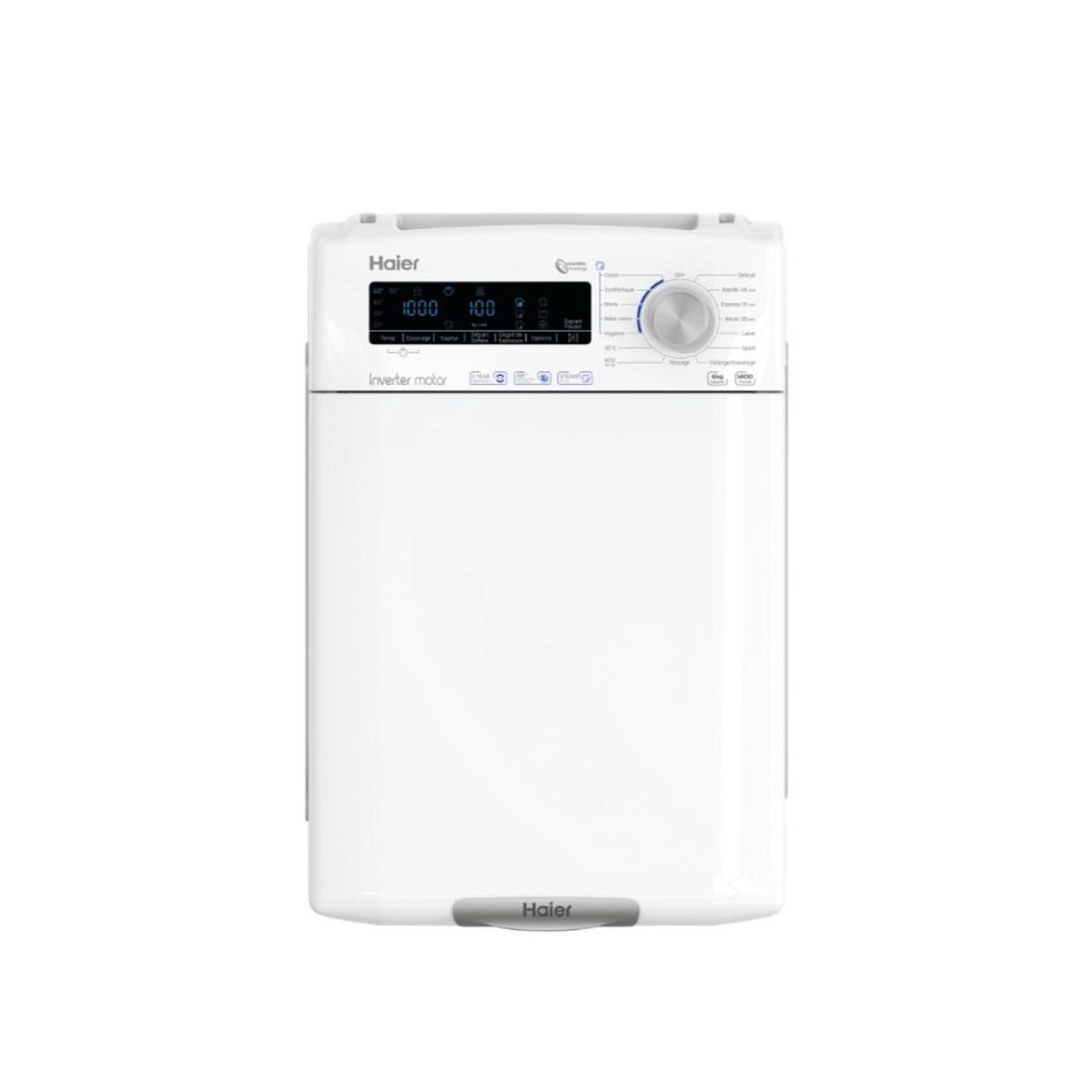 Voir la diapositive 5 : HAIER Lave-linge top 6kg 1400 tours/min - rtxsgp46tmsce-47