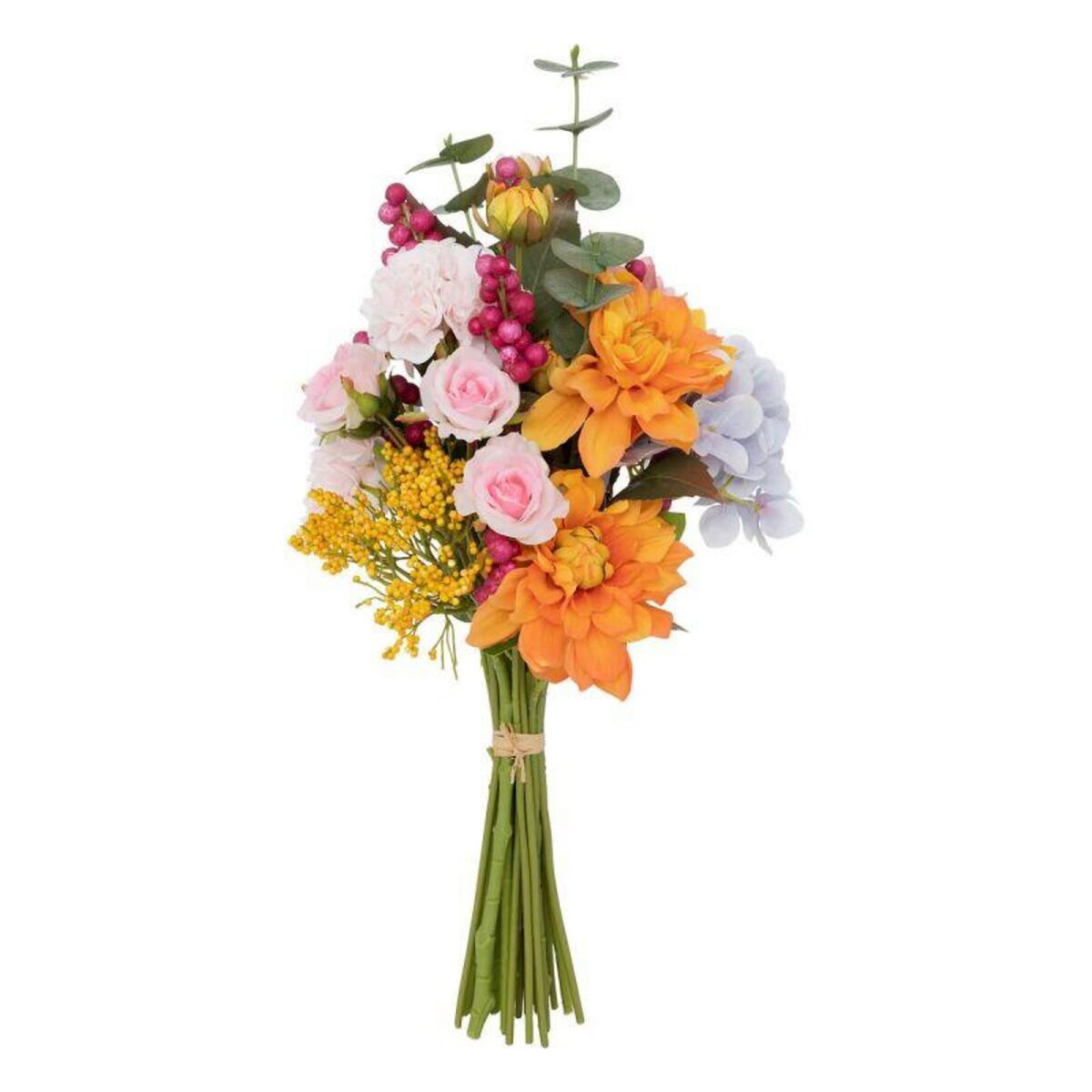  Bouquet de Fleurs Artificielles  Hortensia  53cm Multicolore