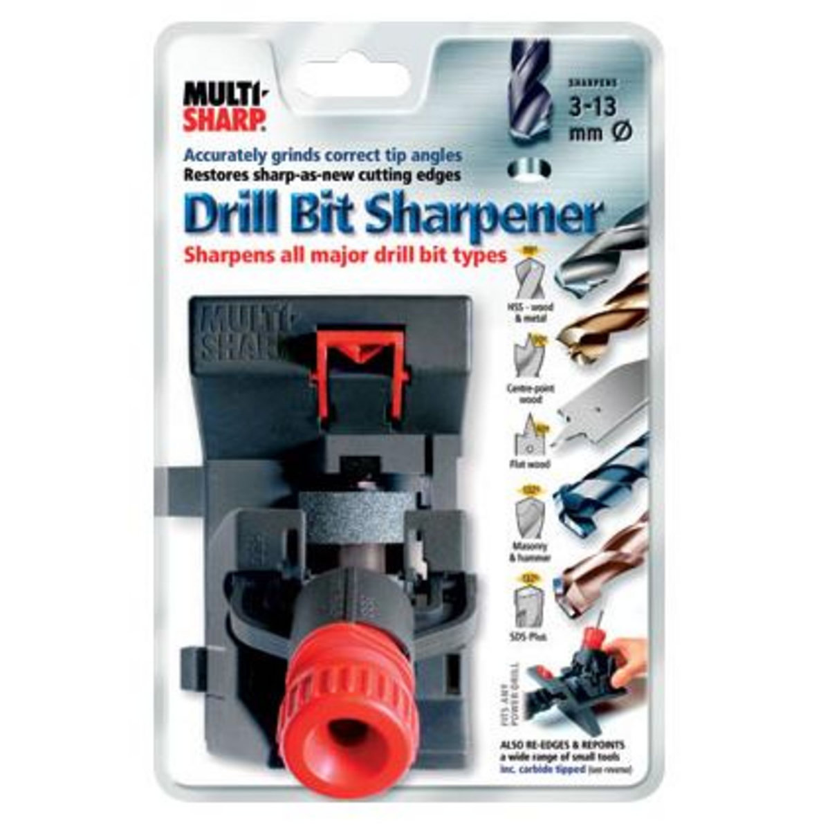 MULTI-SHARP Affûteur universel pour forets