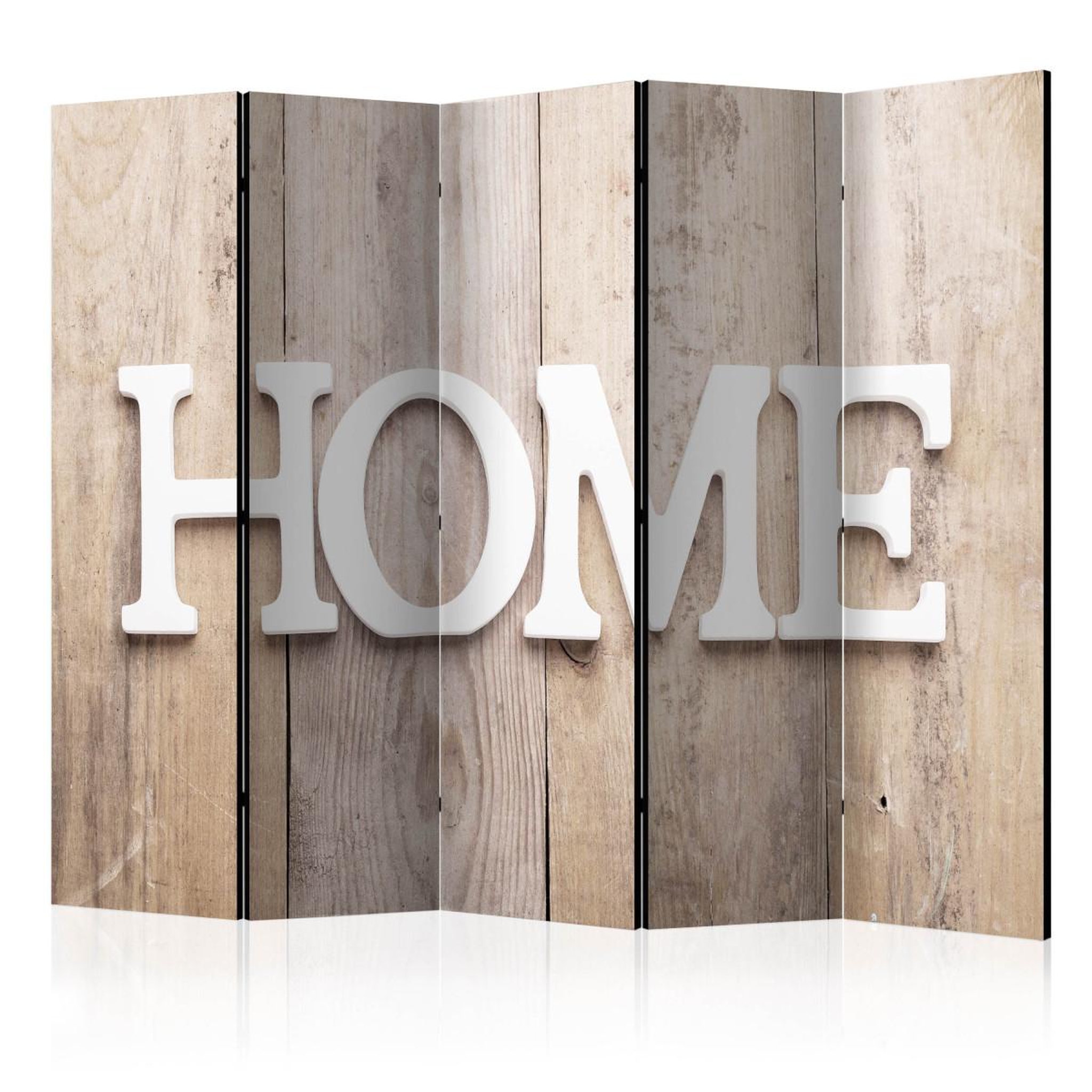 Paris Prix Paravent 5 volets   home on wooden boards  172x225cm