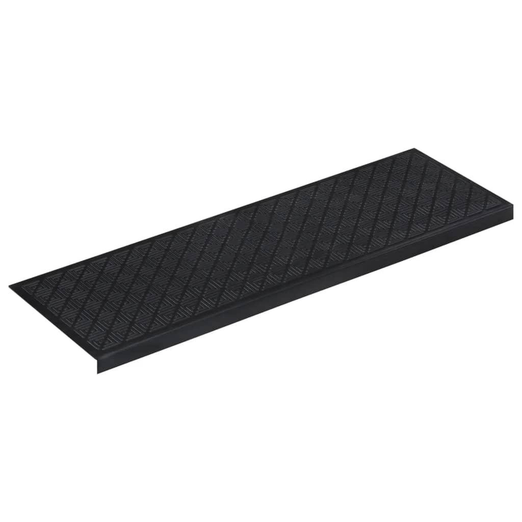 Voir la diapositive 4 : VIDAXL Marches d'escalier 10 pcs 25x75 cm caoutchouc