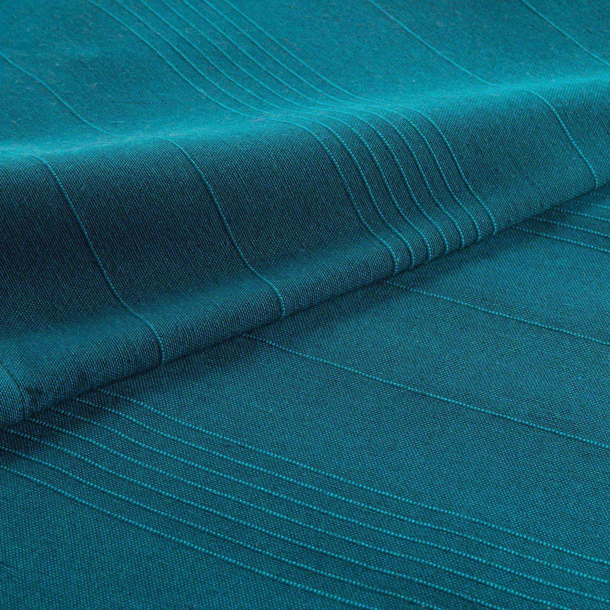 Voir la diapositive 4 : Douceur d'Intérieur Plaid uni en coton  lucile  180x220cm bleu