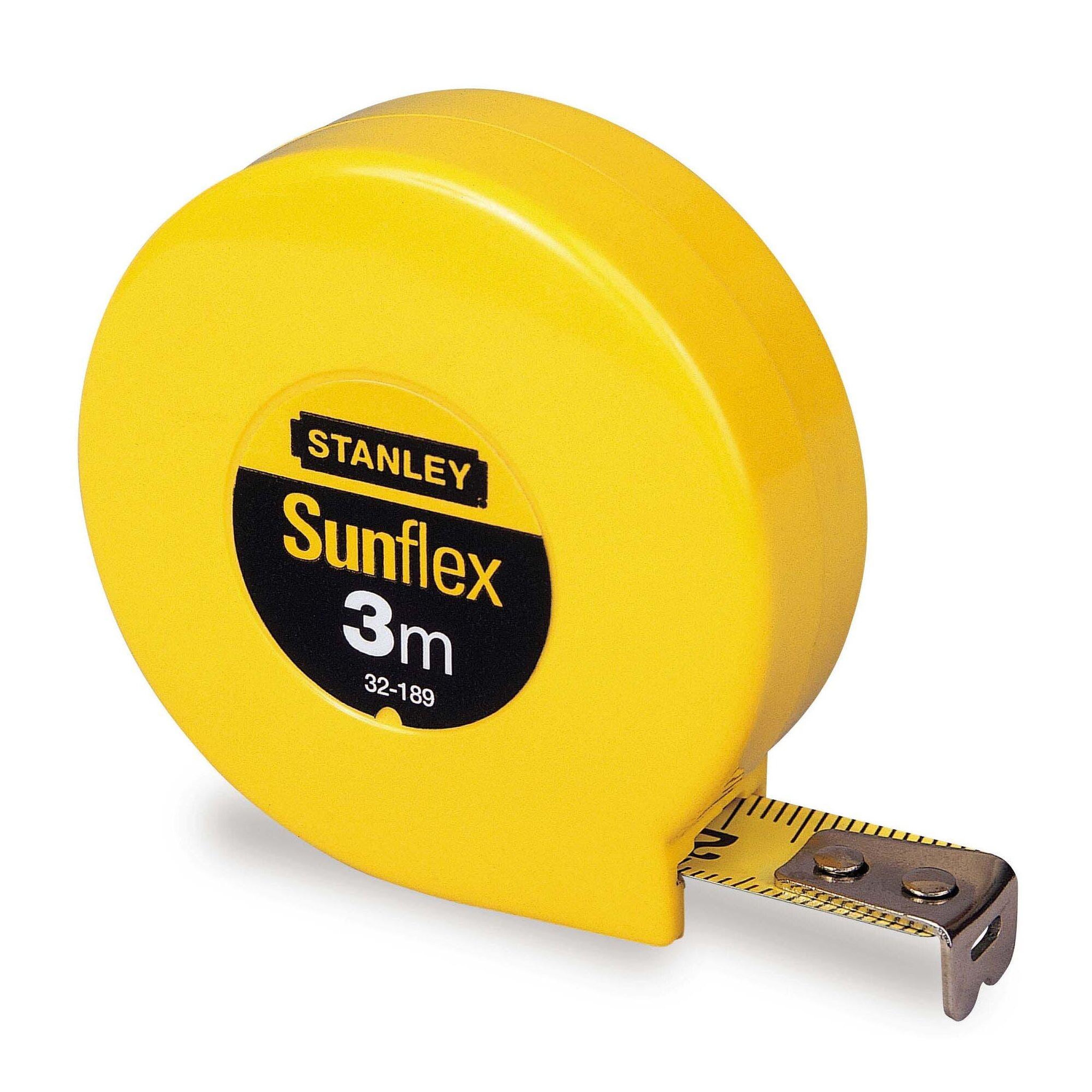 Stanley Mètre ruban 3m x 12,7mm sunflex (sur cavalier)