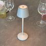 Voir la diapositive 5 : Lumisky Lampe de table sans fil EMILY Gris Aluminium H20cm