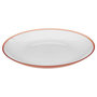 Voir la diapositive 2 : FIVE Lot de 6 Assiettes Plates Réutilisables  Square  25cm Rose