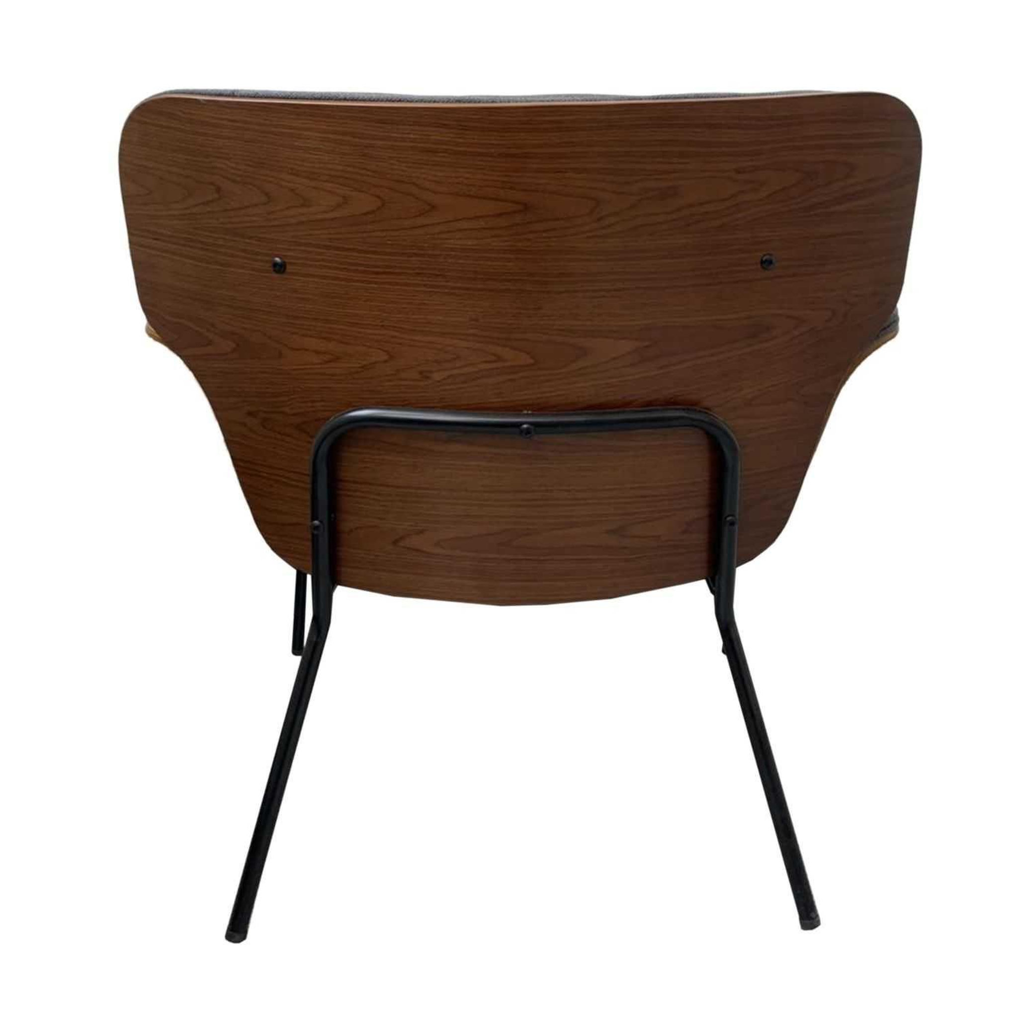 Voir la diapositive 5 : The Home Deco Factory Fauteuil de salon vintage Rjukan - Gris