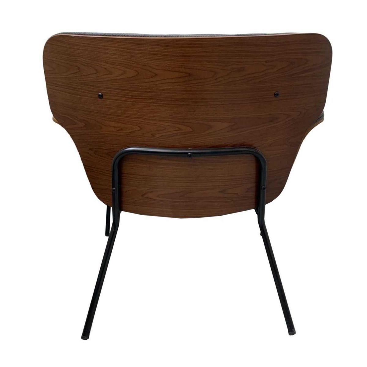 The Home Deco Factory Fauteuil de salon vintage Rjukan - Gris