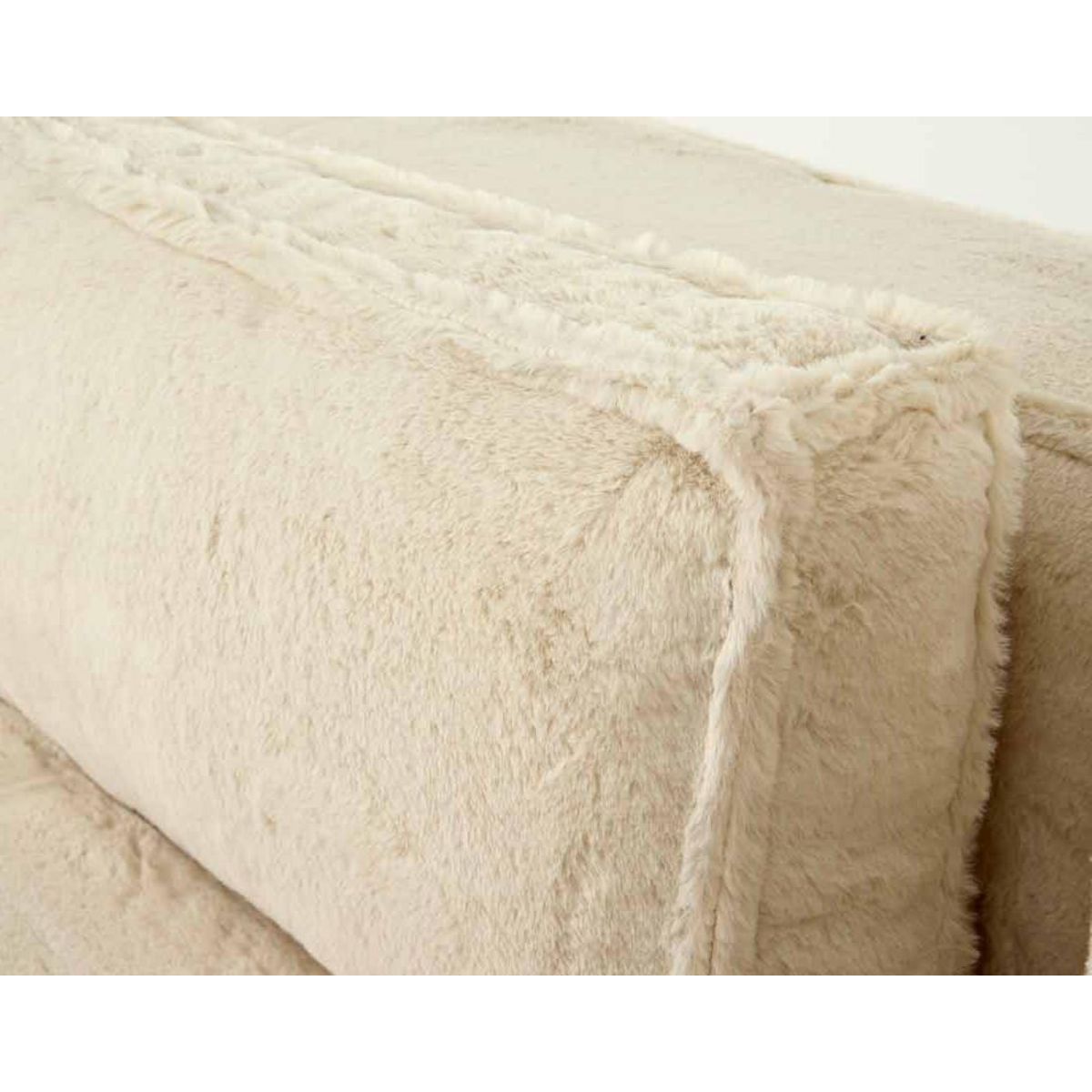 LISA DESIGN Stella - canapé d'angle gauche - 4 places - en fausse fourrure