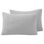 Voir la diapositive 1 : Sensei Maison Lot de 2 taies d'oreiller en gaze de coton LOFT