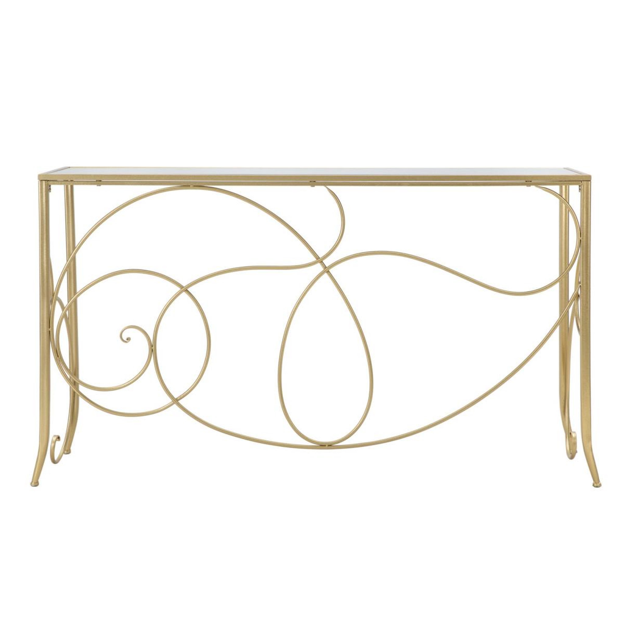 Voir la diapositive 2 : Paris Prix Console design en  art  140cm or