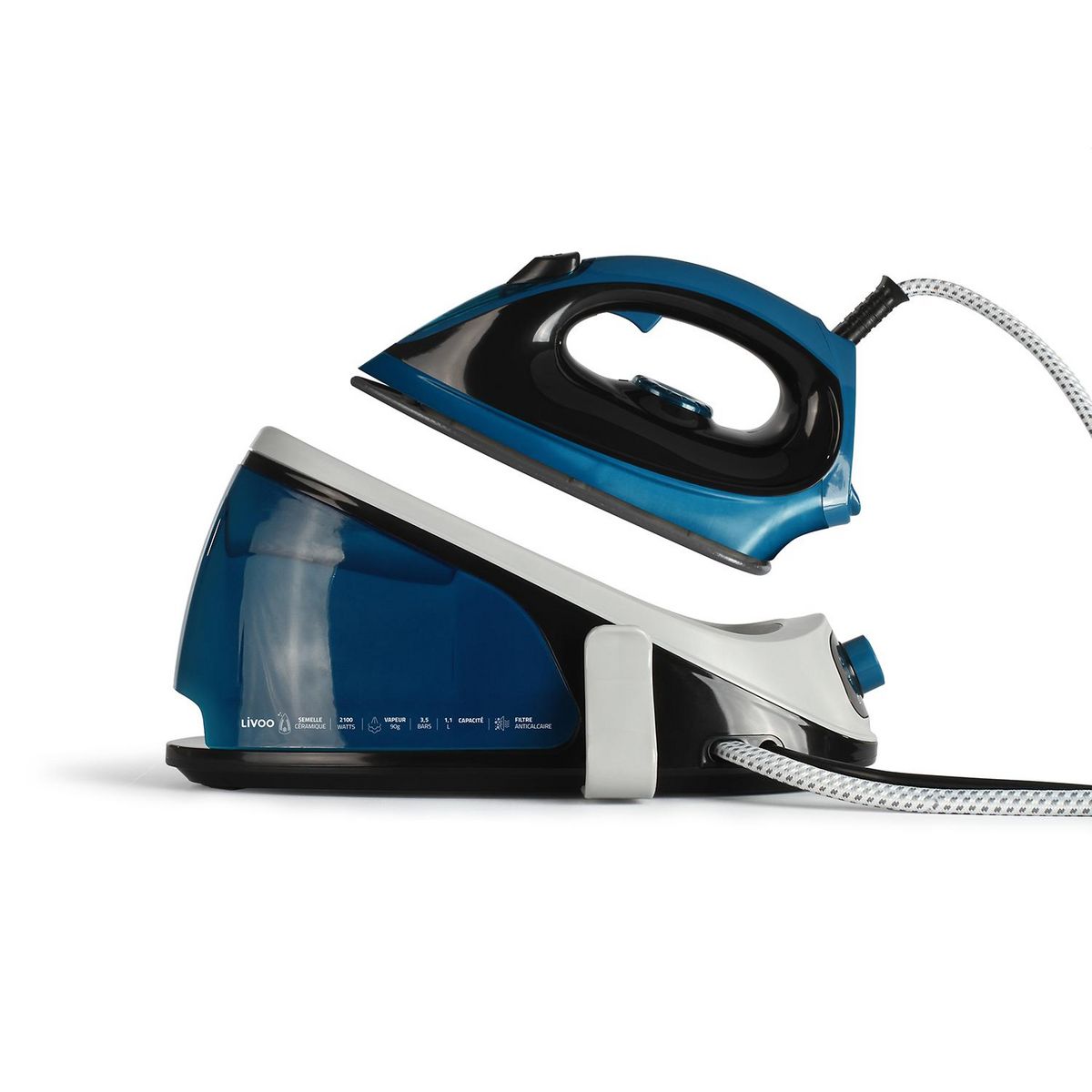 LIVOO Centrale vapeur 3.5bars 90g/min - dom405