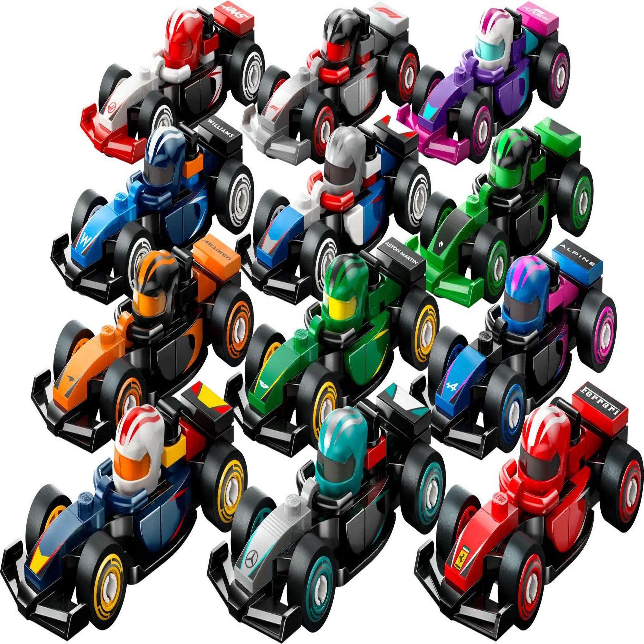 Voir la diapositive 3 : LEGO 71049 Voitures F1® à collectionner ® Minifigurines™