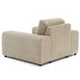 Voir la diapositive 3 : LISA DESIGN Garance - fauteuil en velours côtelé grosses côtes