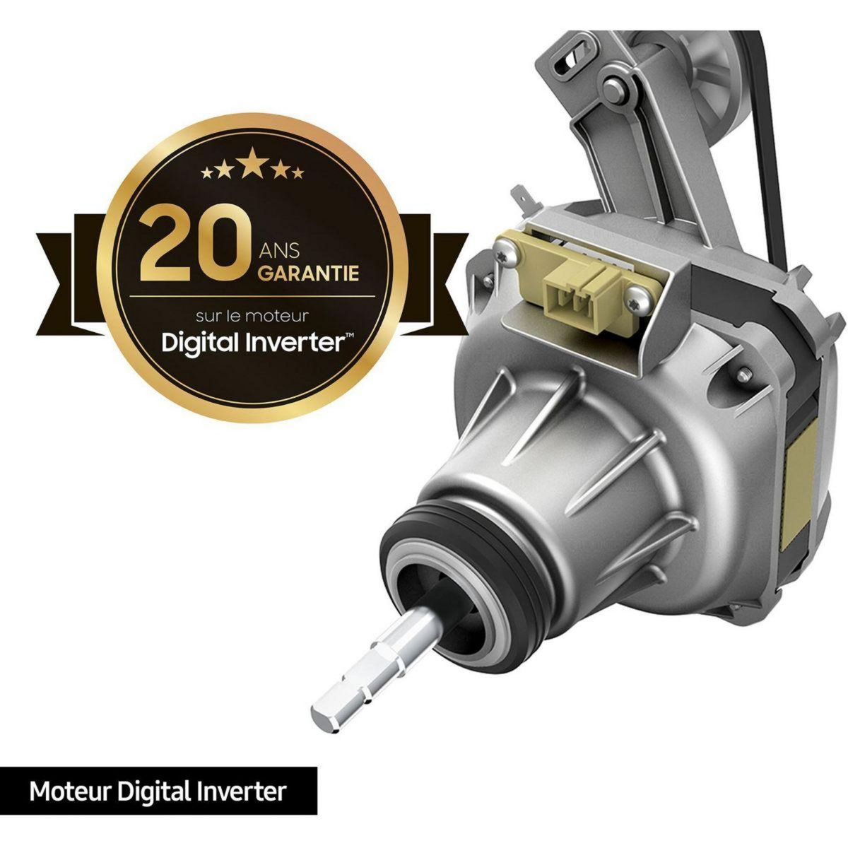 Samsung Sèche linge pompe à chaleur DV90BB7445GWS3 Bespoke AI