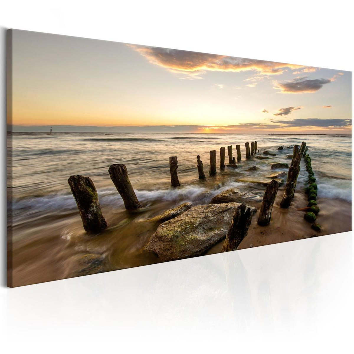 Paris Prix Tableau Imprimé  Wooden Breakwaters