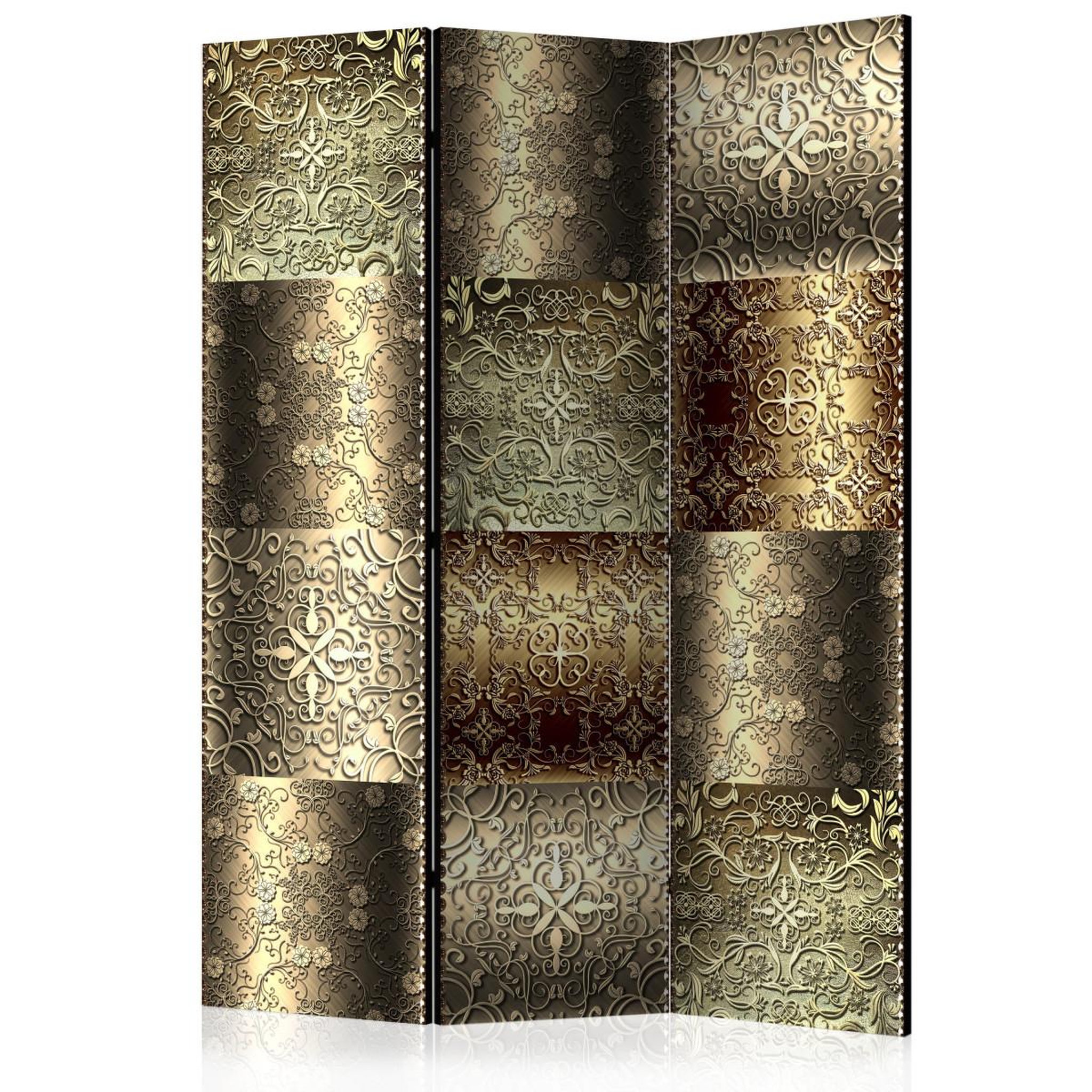 Paris Prix Paravent 3 volets  metal plates  135x172cm