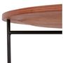 Voir la diapositive 6 : Paris Prix Table d'Appoint Design  Kwiko  46cm Noyer