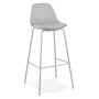 Voir la diapositive 1 : Paris Prix Tabouret de Bar Design en Métal  Funty  95cm Gris
