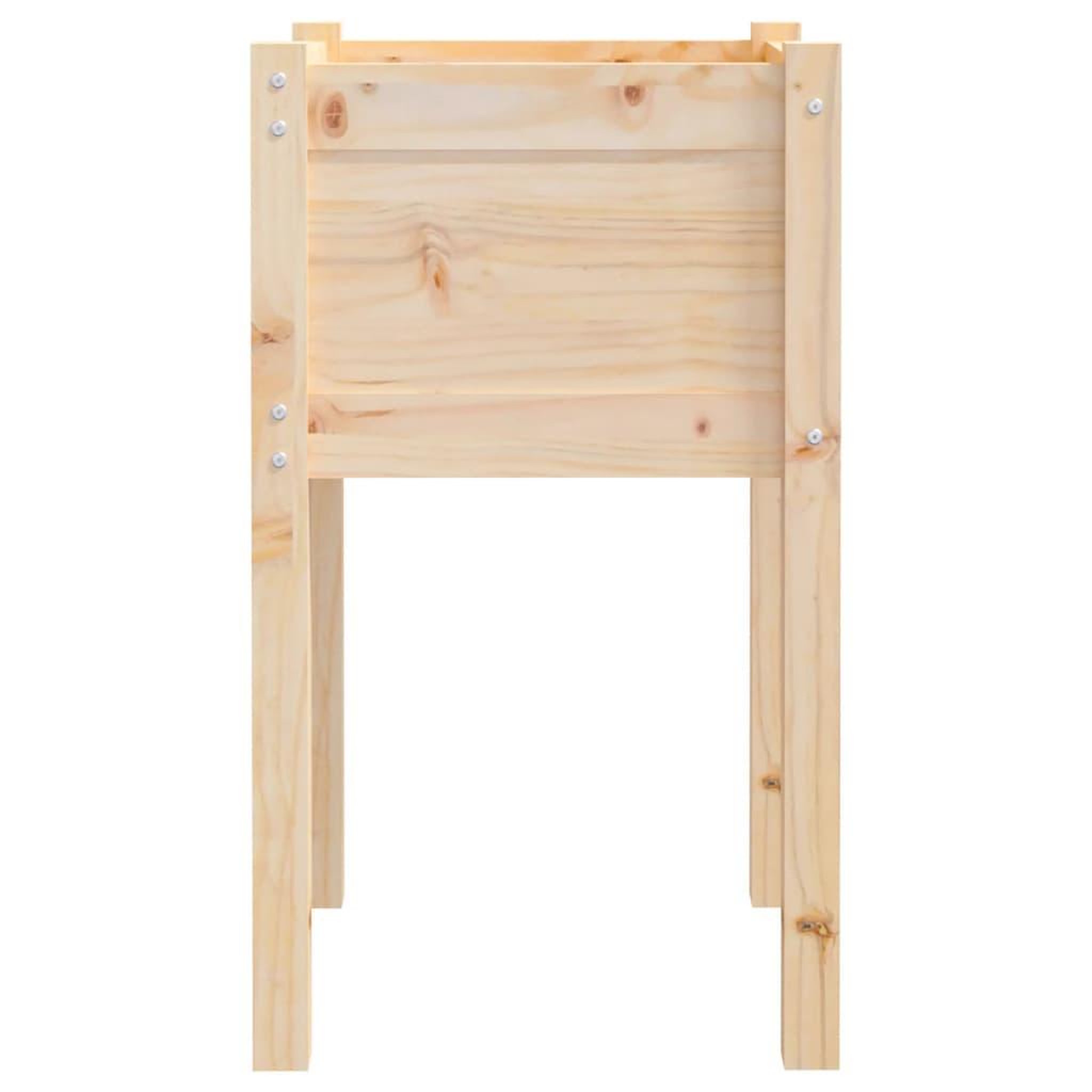 Voir la diapositive 4 : VIDAXL Jardiniere d'exterieur 50x50x70 cm bois de pin massif