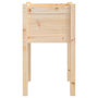 Voir la diapositive 4 : VIDAXL Jardiniere d'exterieur 50x50x70 cm bois de pin massif
