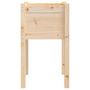 Voir la diapositive 4 : VIDAXL Jardiniere d'exterieur 50x50x70 cm bois de pin massif