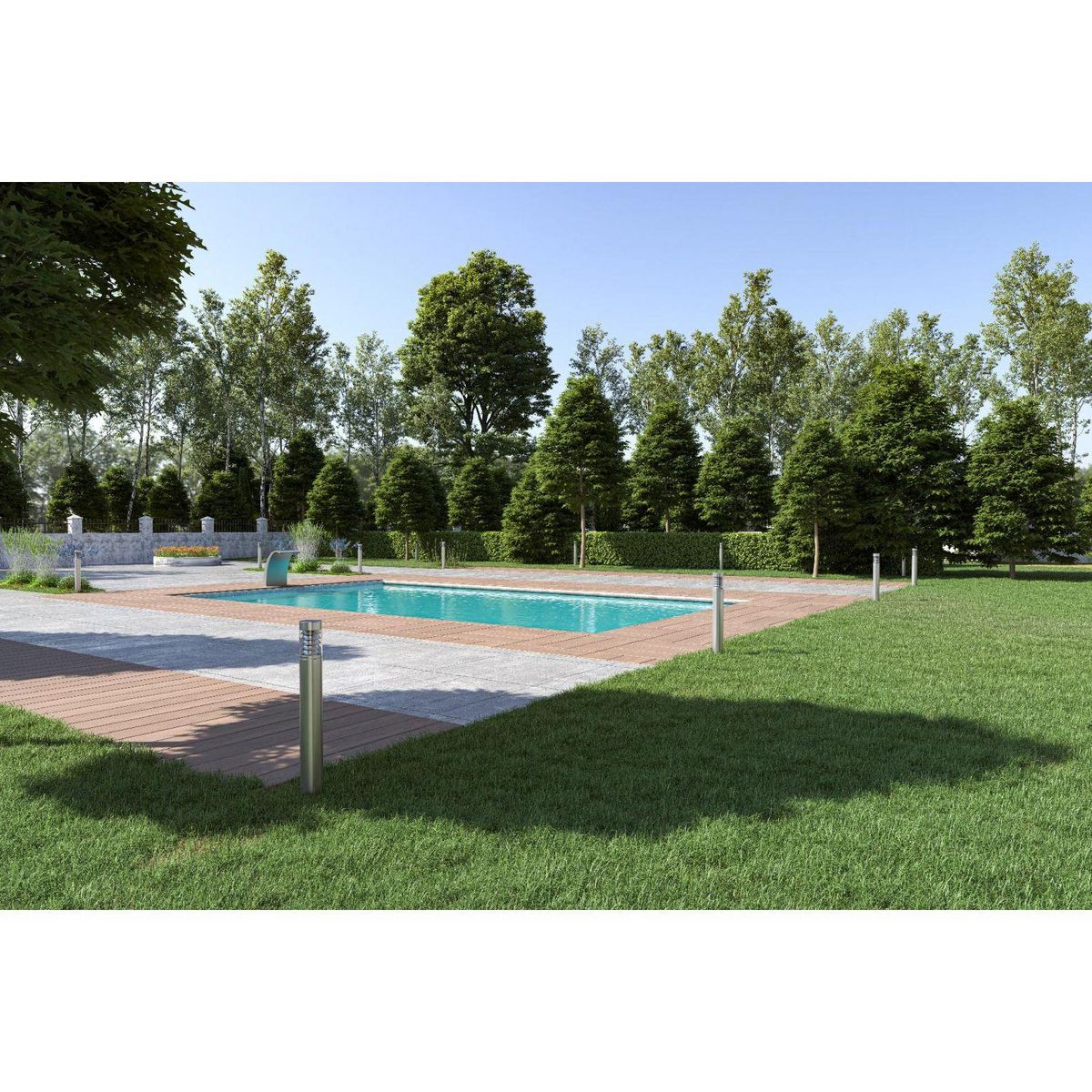 Pergola Bioclimatique adossée  4x6 m- Aluminium - Anthracite -  4x6m VS OmBREA®