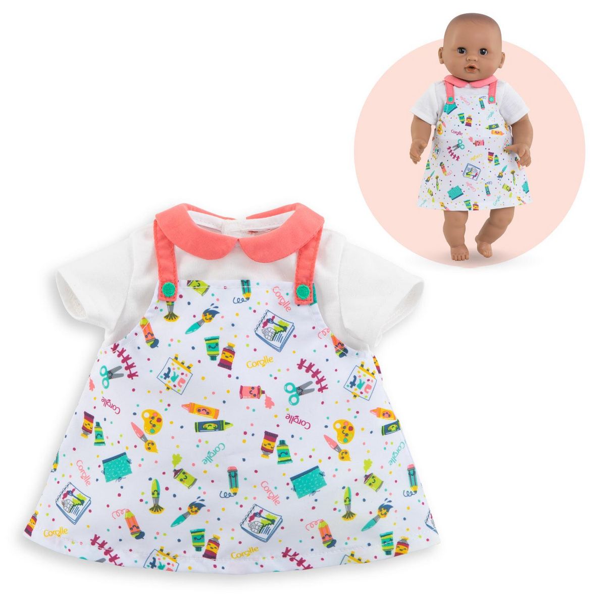 Corolle Robe Petit Artiste pour poupon 30 cm