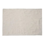 SECRET DE GOURMET Set de Table en Lin  Elina  30x45cm Gris