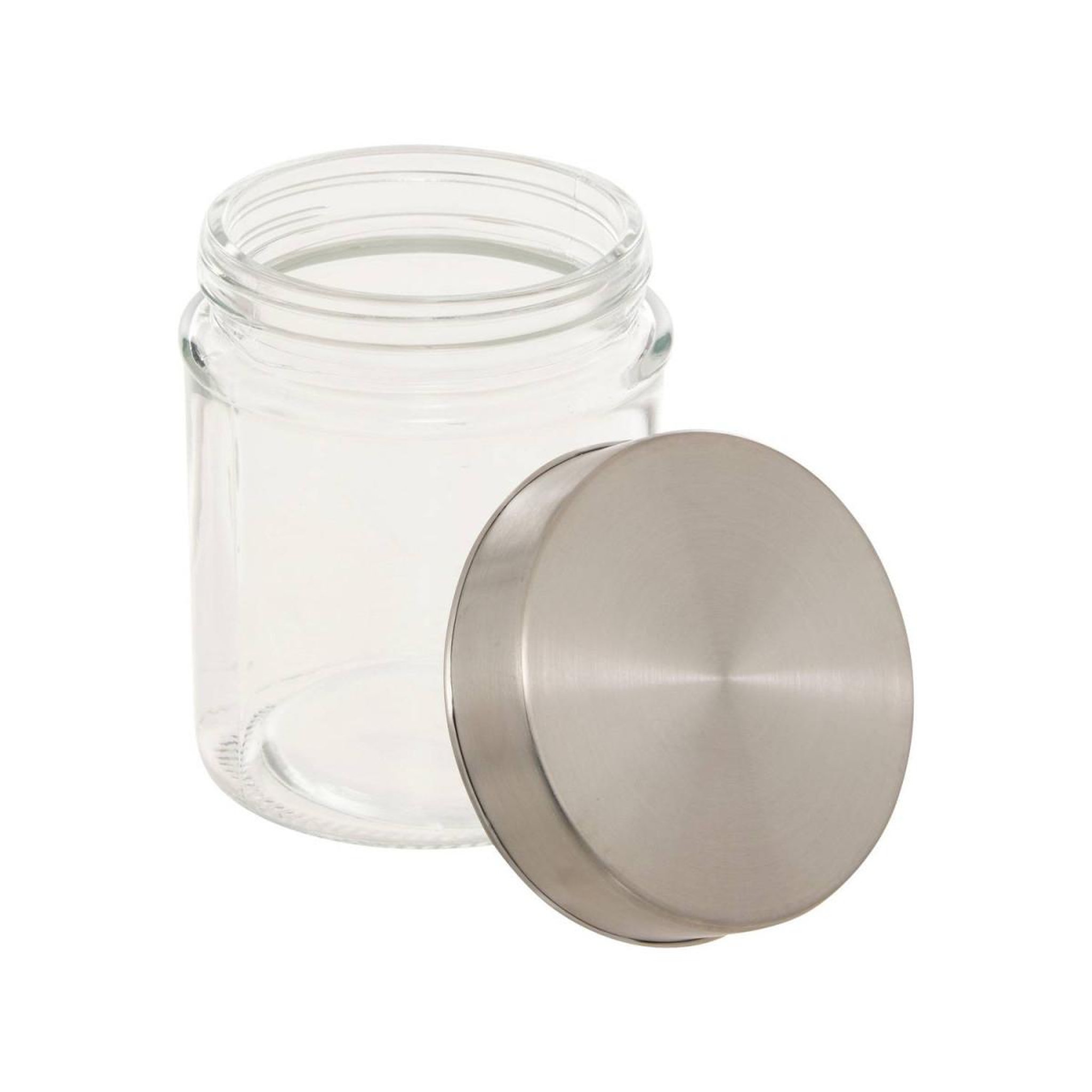 Voir la diapositive 2 : FIVE Lot de 3 bocaux de conservation  nixo  0,7l transparent