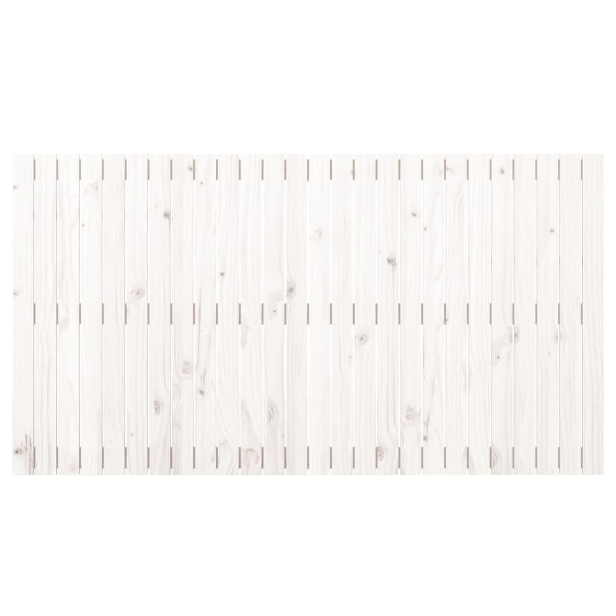 Voir la diapositive 4 : VIDAXL Tete de lit murale Blanc 166x3x90 cm Bois massif de pin