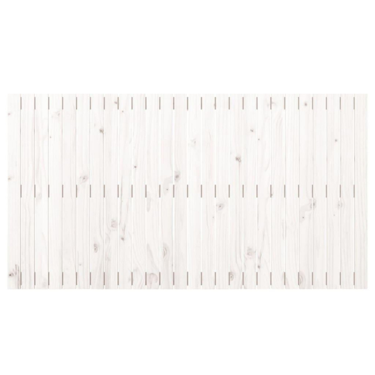 VIDAXL Tete de lit murale Blanc 166x3x90 cm Bois massif de pin
