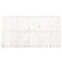 Voir la diapositive 4 : VIDAXL Tete de lit murale Blanc 166x3x90 cm Bois massif de pin