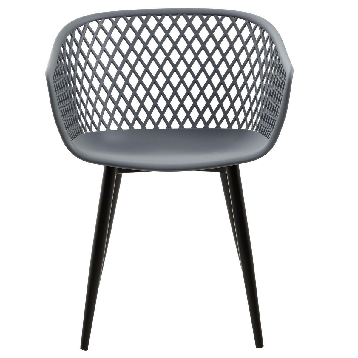 IDIMEX Lot de 4 chaises MADEIRA style scandinave, pieds en bois