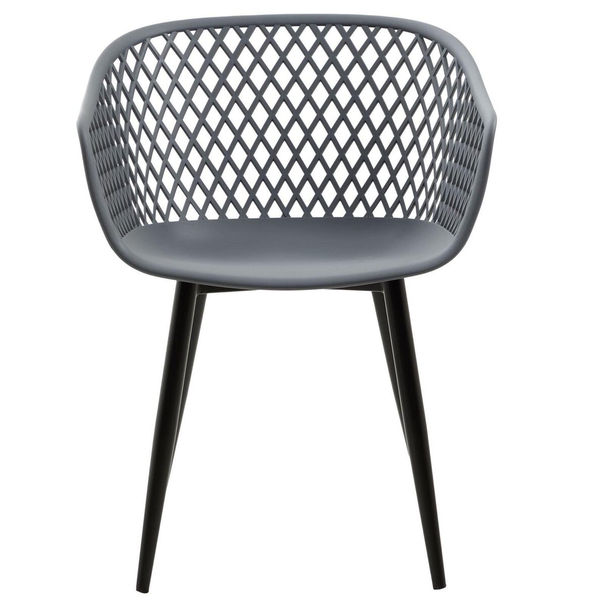 IDIMEX Lot de 4 chaises MADEIRA style scandinave, pieds en bois