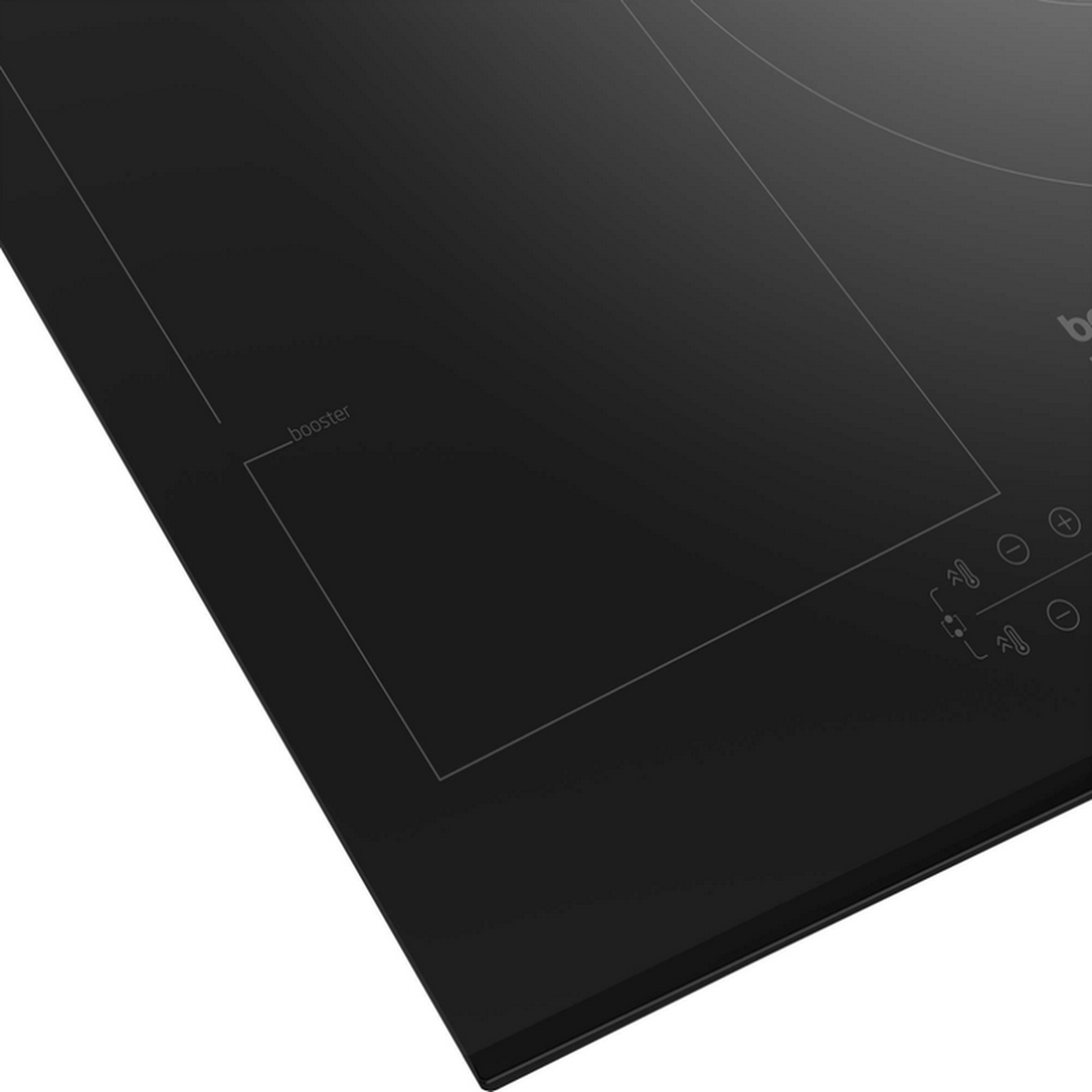 Voir la diapositive 3 : Beko Table de cuissson à induction 60cm 3 feux 7200w noir - HII63201FMTB