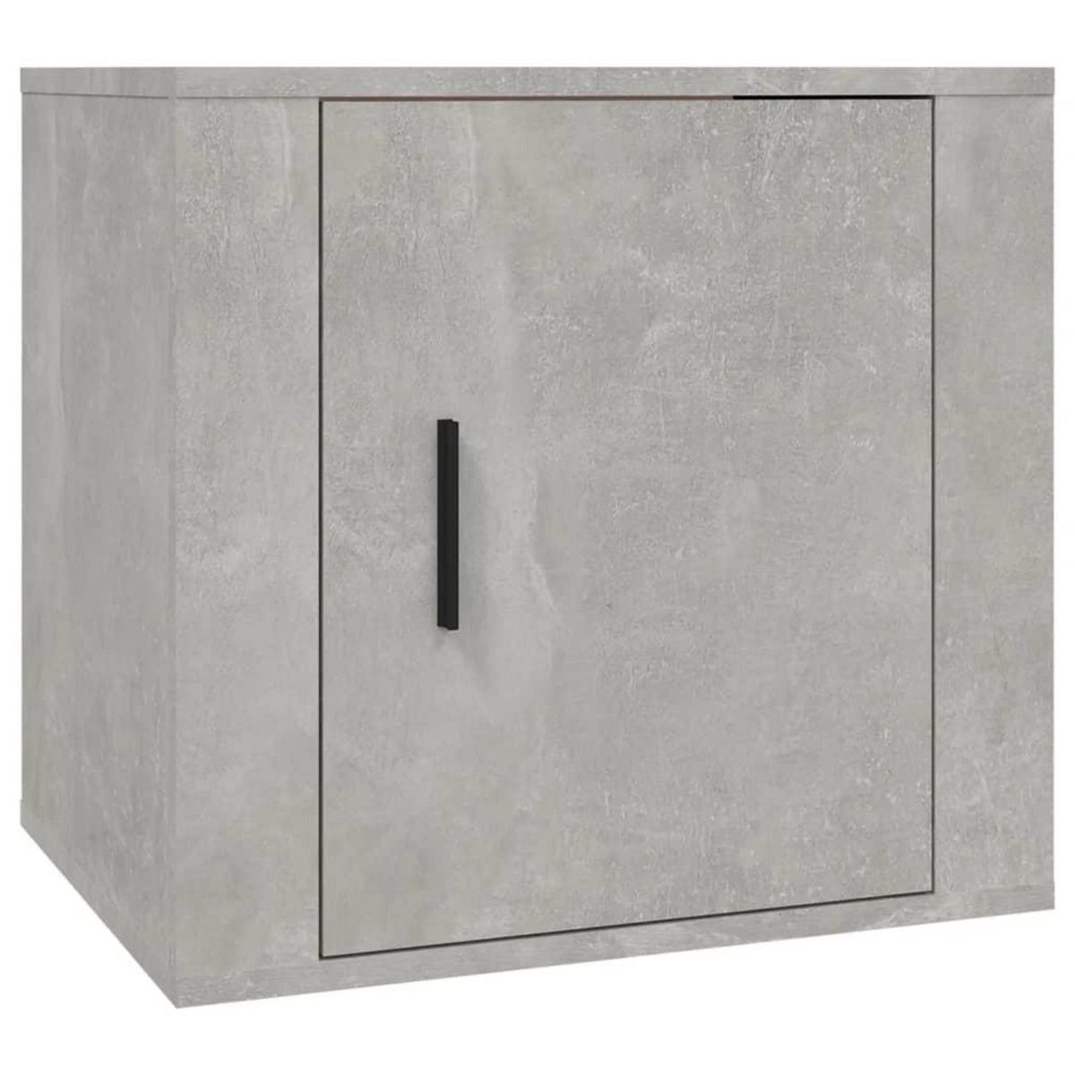 VIDAXL Table de chevet Gris beton 50x39x47 cm