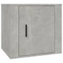Voir la diapositive 2 : VIDAXL Table de chevet Gris beton 50x39x47 cm