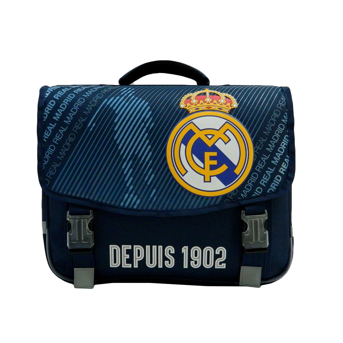  Cartable 41cm garçon Real Madrid bleu